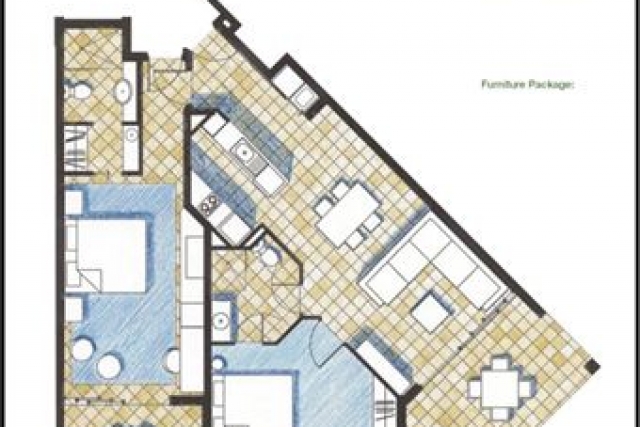 2 Bedroom Apartment - Floorplan