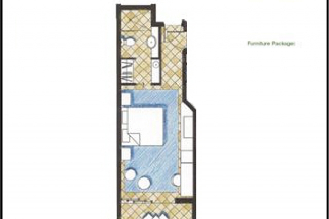 Floorplan, Hotel Room